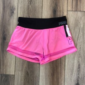 Pink Victoria Secret Ultimate athletic shorts